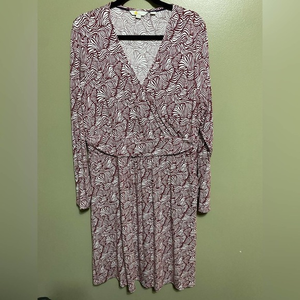 Boden Faux Wrap Dress, Size‎ 20